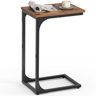 Stolik pomocniczy rustykalny brąz loft