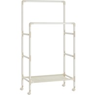 Stojący wieszak na ubrania 162 cm ecru