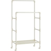 Stojący wieszak na ubrania 162 cm ecru