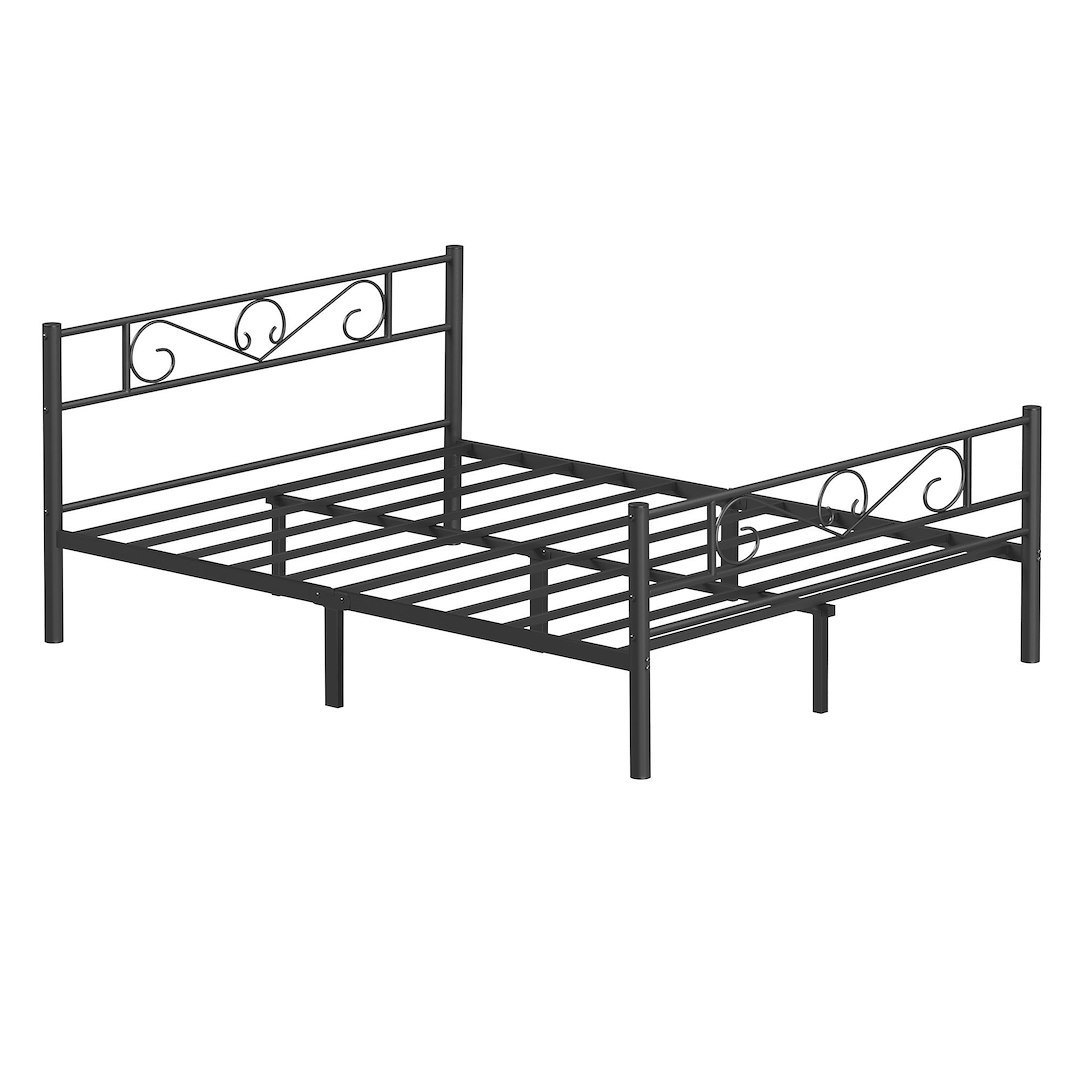 Metalowe łóżko na materac  200x160 cm