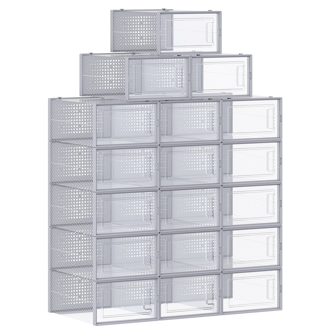 Pudełka na buty zestaw 18 szt.