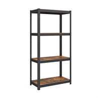 Solidny regał magazynowy brązowy 160 cm