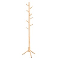 Wieszak na ubrania 8 haków 175 cm beż