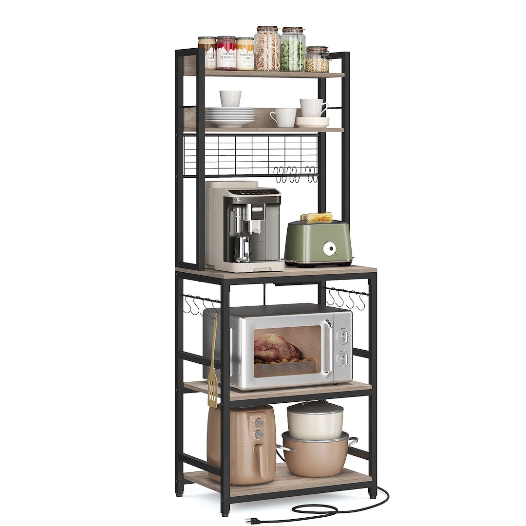 Regał kuchenny z funkcją ładowania 170 cm