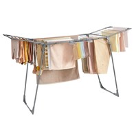 Rozkładana suszarka do ubrań szara