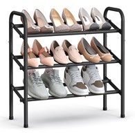 Rozsuwany regał na buty 3 poziomy