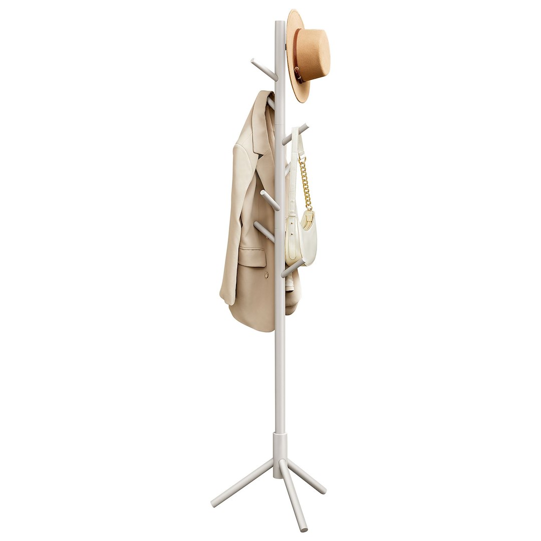 Wieszak na ubrania 8 haków 175 cm