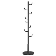 Czarny stojak wieszak na ubrania 175,3 cm