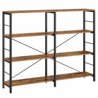 Szeroki regarł na książki 4 półki loft