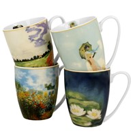 Zestaw 4 kubków Claude Monet 350 ml