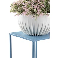 Błękitny kwietnik stojący 40 cm