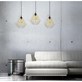 Lampa geometryczna Diamond złota 25 cm Wykonana z metalu, nowoczesny design, dł. przewodu 90 cm, gwint E27, zasilanie 230V