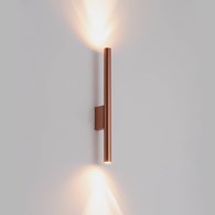 Kinkiet LASER 40cm miedziany 2xG9