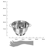 Durszlak metalowy z rączką 4,75L
