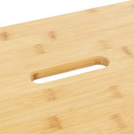 Bambusowy stołek wys. 38 cm
