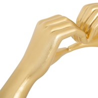 Złota figurka dekoracyjna Amy Hands