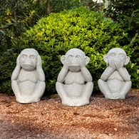 Dekoracyjna figura ogrodowa Małpa Sohel2
