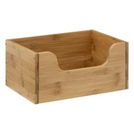 Mały bambusowy pojemnik organizer