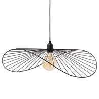 Lampa sufitowa wisząca czarna Adelia