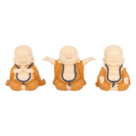 Komplet 3 figurek Budda Baya