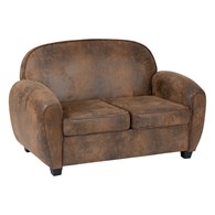 Sofa Stanis 2-osobowa brązowa