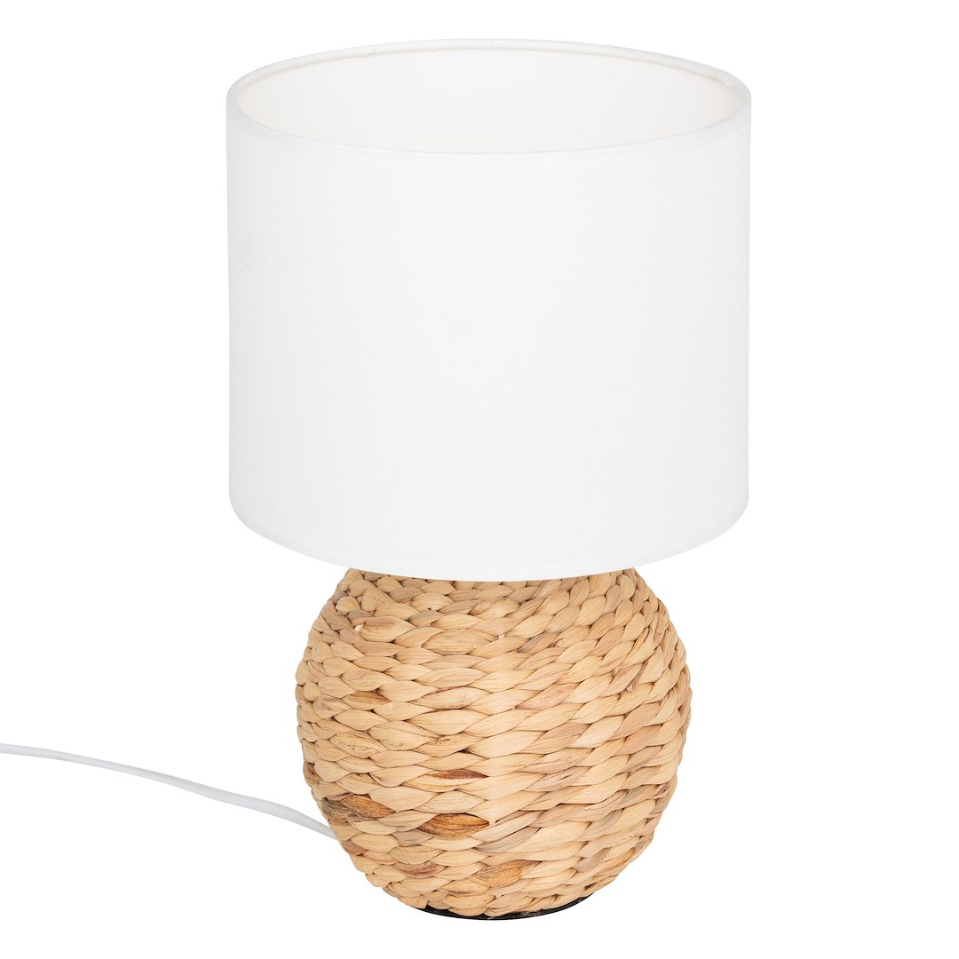 Lampa stołowa kula piaskowa 37cm Hiacynt
