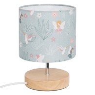 Lampka nocna z drewnianą podstawą Toxey