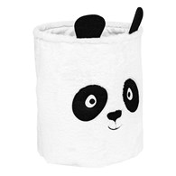 Pudełko na zabawki 40 cm białe Panda