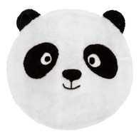 Okrągły dywan 100 cm biały Panda