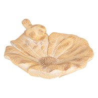 Poidełko ogrodowe 38cm beżowe Birdy