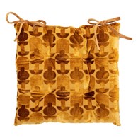 Poduszka na krzesło Luna ochra