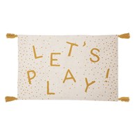 Dywan dla dzieci Lets Play 60x90 cm Prostokątny dywanik z frędzlami, wykonany z trwałego materiału, praktyczny i ozdobny dodatek do pokoju dziecięcego