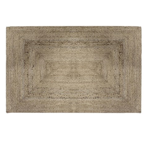 Prostokątny dywan jutowy Noah 120x170 cm Wykonany z naturalnego materiału, jednobarwny, minimalistyczny i elegancki design