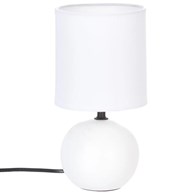 Lampka stołowa Timeo Biała Matowa 25 cm