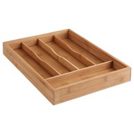 Bambusowy organizer na sztućce 25x34 cm