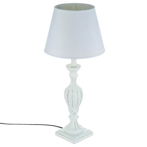 Lampa stołowa Renzo Biała 54,5 cm