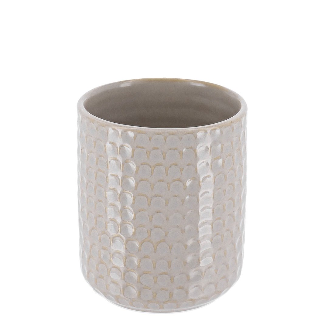 Kubek łazienkowy Nolan ceramiczny beż