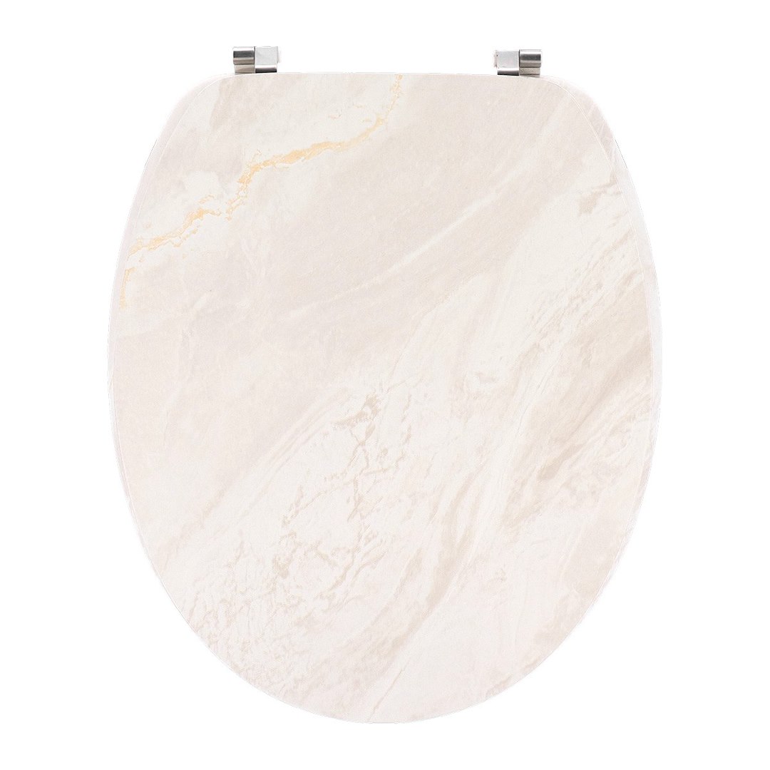 Deska sedesowa Marble beżowy marmur