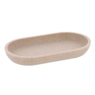 Podstawka łazienkowa owalna beżowa Neil