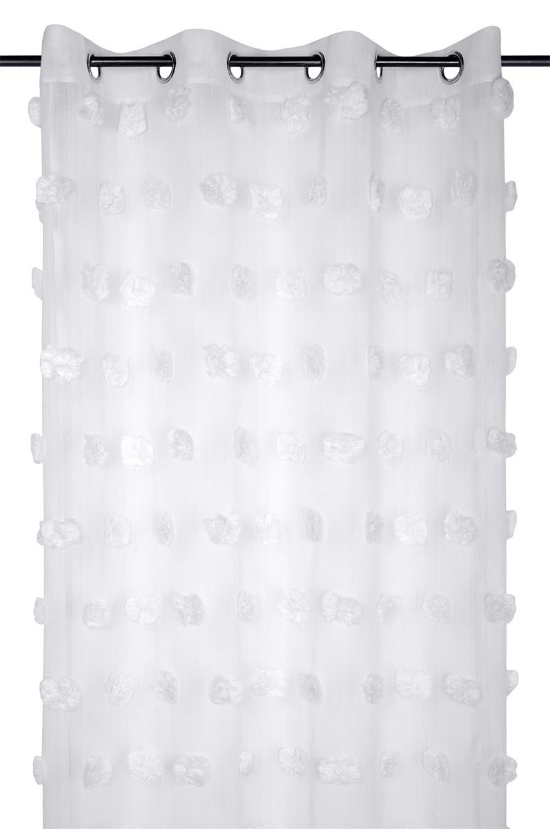 Firana POMPINOU 140x260 pompony 3D