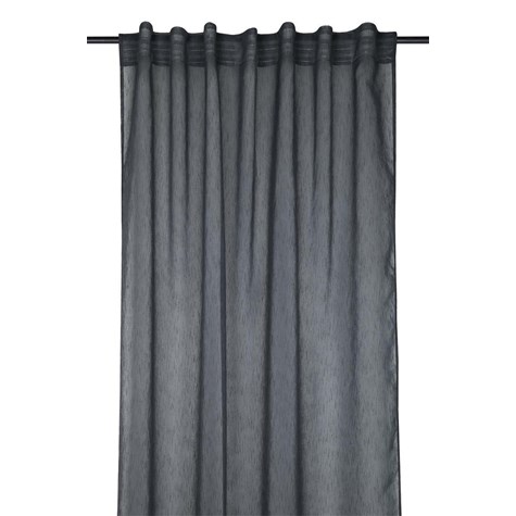 Firana DERBY 140x260 antracytowa przezr