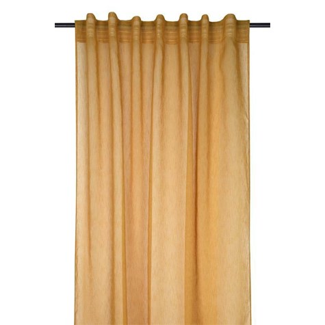 Firana DERBY 140x260 musztardowa przezr