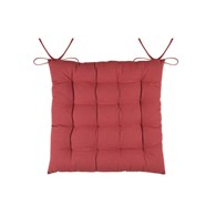 Poduszka na krzesło DUO 38x38 ceglana