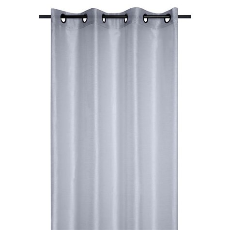 Firana LINWOOD 140x260 srebrna błyszcząc