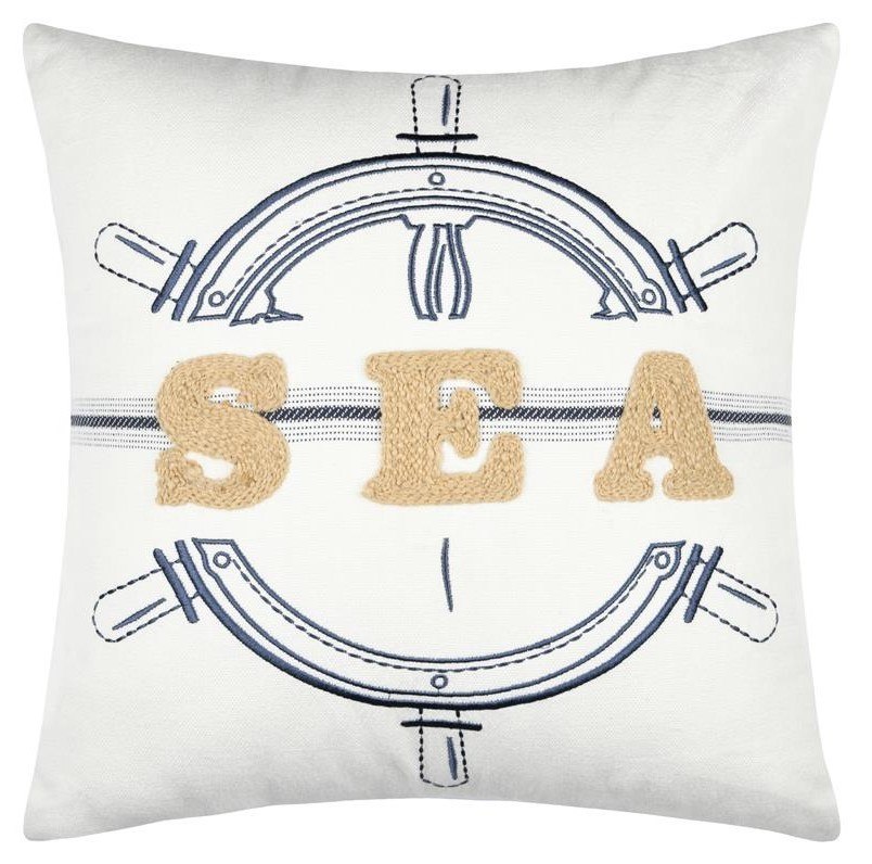 Poduszka MARITIME SEA 45x45 cm ster