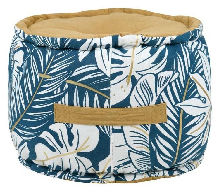 Pufa ALOHA 40x30 boho liście