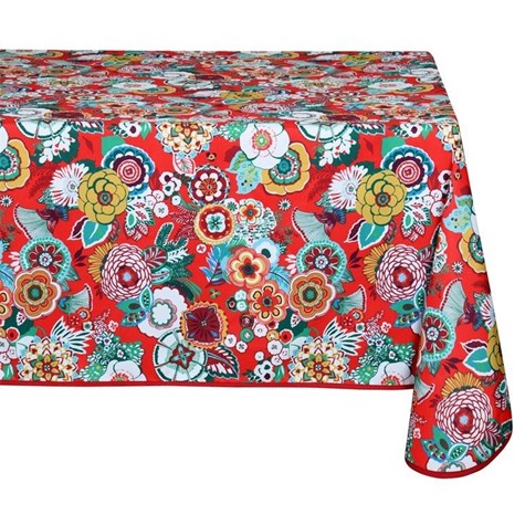 Obrus ogrodowy GIPSY kwiaty 140x240 cm