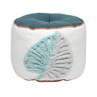 Pufa KENTIA 40x30 cm liść