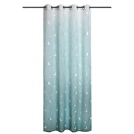 Firana dziecięca MOONLIGHT 140x260 cm zielona księżyce