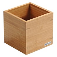Pojemnik bambusowy kwadratowy 13x13x13 cm